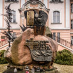 pomnik patrona ZSP-T CKU Bojanowo
